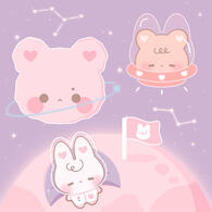 Buu and Bun in Space Buu and Bun in Space